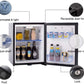 Réfrigérateur compact portable Sperception - 30L / 1,0 pi³ - Verrouillage - 12V, 240V - Silencieux