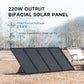 Ecoflow Bofacial 220W portable solar panel