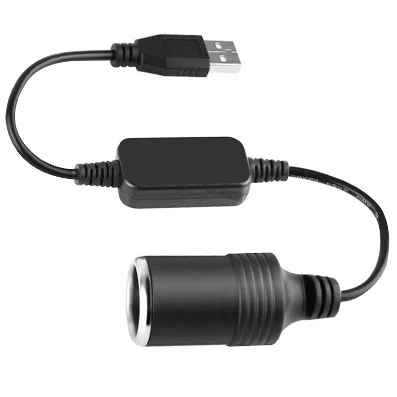 Adaptateur convertisseur USB 5V à 12V pour prise allume-cigare Laguna voiture - avantages clients, accessoires intérieurs automatiques