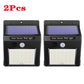 LED Solar Lights with PIR Motion Sensor - 1/2/4/6 pieces with 30/100 LEDs