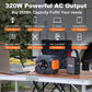 Centrale solaire portable Flashfish - générateur solaire 320W pour camping-car, bateau et urgence