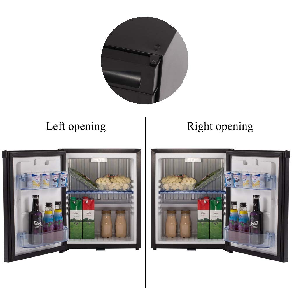 Sperception Portable Compact Refrigerator - 30L / 1.0 cu. ft. - Locking - 12V, 240V - Quiet