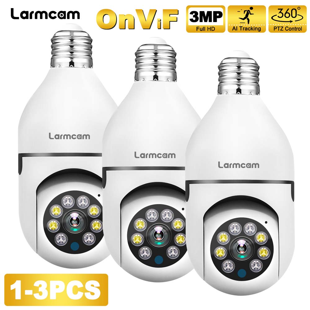 Larmcam 3MP E27 Camera - The smart solution for home video surveillance